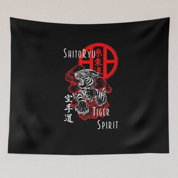 Item preview, Shito Ryu Karate Do Tiger Spirit Martial Arts Budo Design designed and sold by Zanshin-Art.