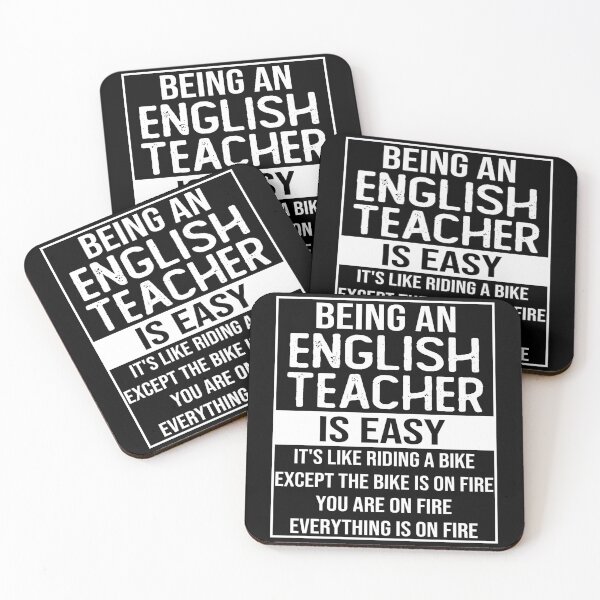 Item preview, Funny english teacher saying: being an english teacher is easy english teacher gifts designed and sold by alaechamlal.