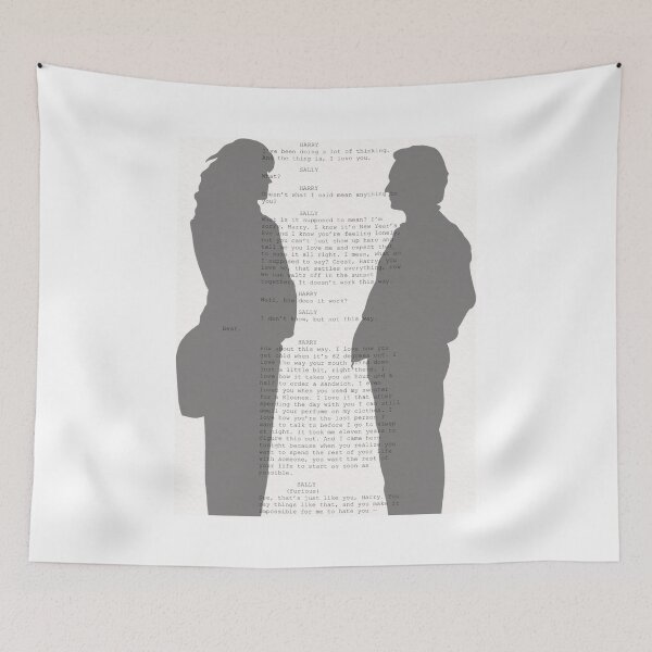 Item preview, When Harry Met Sally designed and sold by cine-fille.