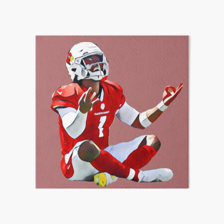 Budda Baker Football Paper Poster Cardinals 3 Long Sleeve T-Shirt