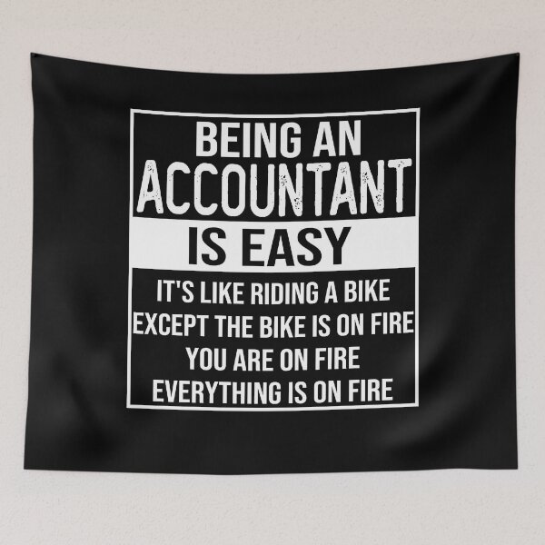 Item preview, Funny accountant saying: being an accountant is easy accountant gifts designed and sold by alaechamlal.