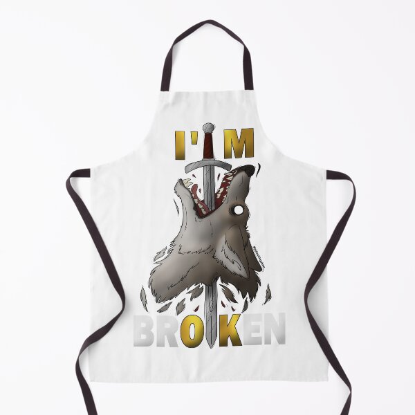 Item preview, I'm Ok (Broken) Wolf designed and sold by KaidasKingdom.
