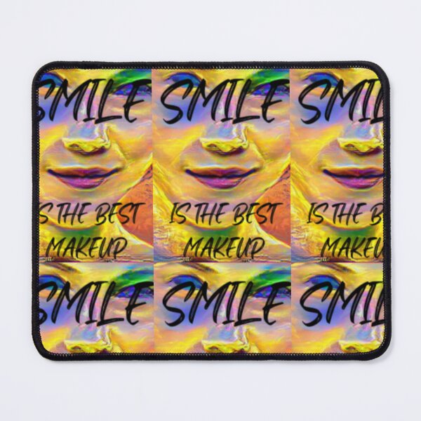 Item preview, Smile is the best make up with black wording designed and sold by Bekindtome.