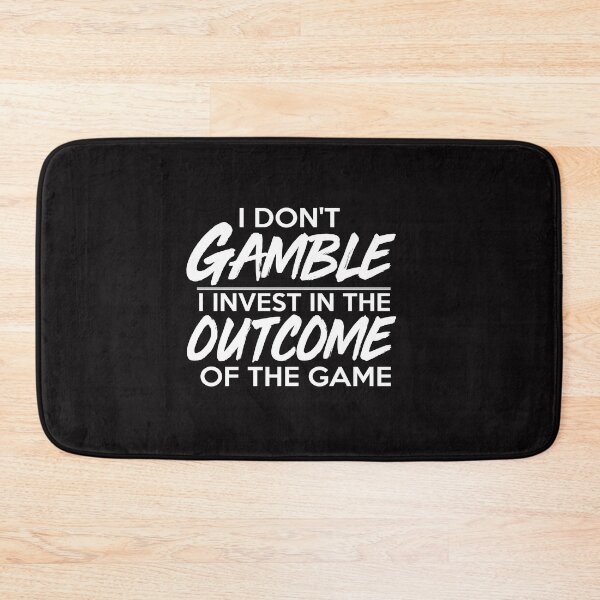 Item preview, Funny I Don't Gamble I Invest In The Outcome Of The Game,Casino,Gambling,Gift for Gambler, funny gambling, designed and sold by akd - MARKET ⭐ ⭐ ⭐ ⭐ ⭐.