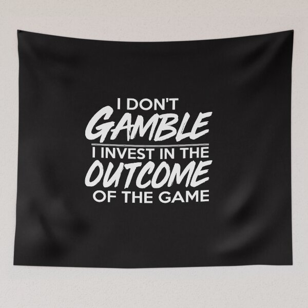 Item preview, Funny I Don't Gamble I Invest In The Outcome Of The Game,Casino,Gambling,Gift for Gambler, funny gambling, designed and sold by akd - MARKET ⭐ ⭐ ⭐ ⭐ ⭐.