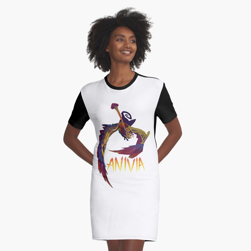 Festival Queen Anivia Graphic T Shirt Dress By Realdradex Redbubble