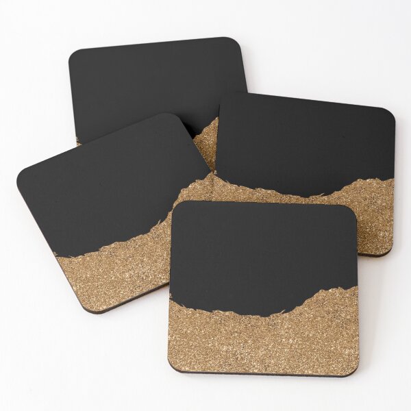 Item preview, Black and Gold Glitter designed and sold by JuleZ54.
