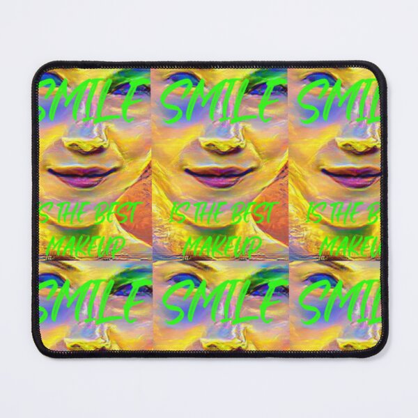 Item preview, Smile is the best make up with green wording designed and sold by Bekindtome.