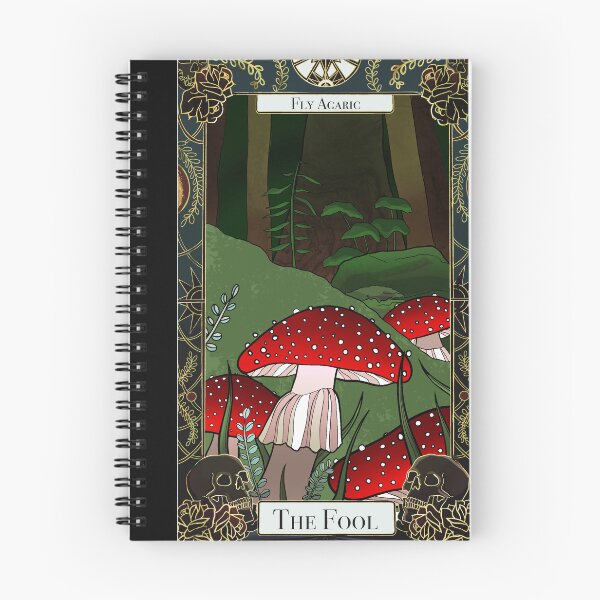 Item preview, The Fool: Fly Agaric (Poisonous Tarot) designed and sold by Nessabugart.