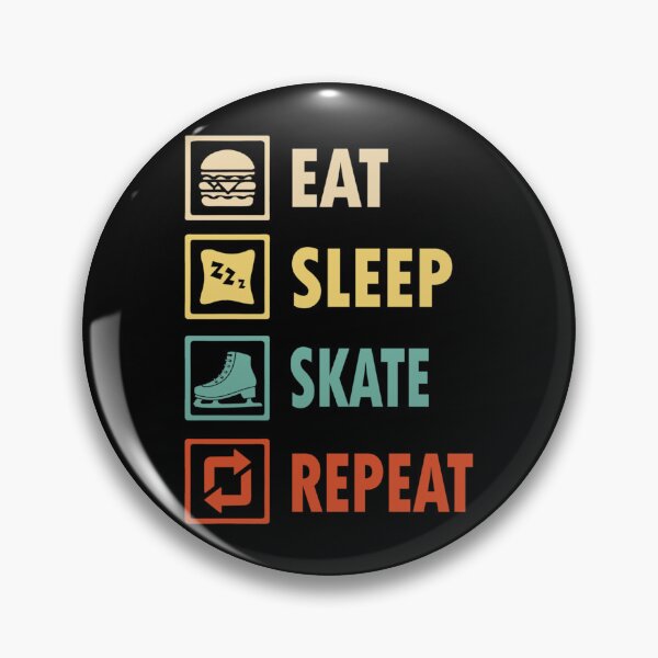 Item preview, Eat Sleep Skate Repeat Classic T-Shirt designed and sold by gretaboone.