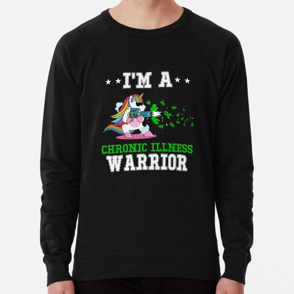 Item preview, Funny Unicorn I'm A Chronic Illness Warrior designed and sold by heppenp.