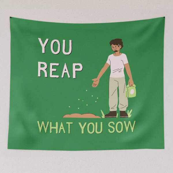 Item preview, You Reap What You Sow (Green) designed and sold by bloody-L.
