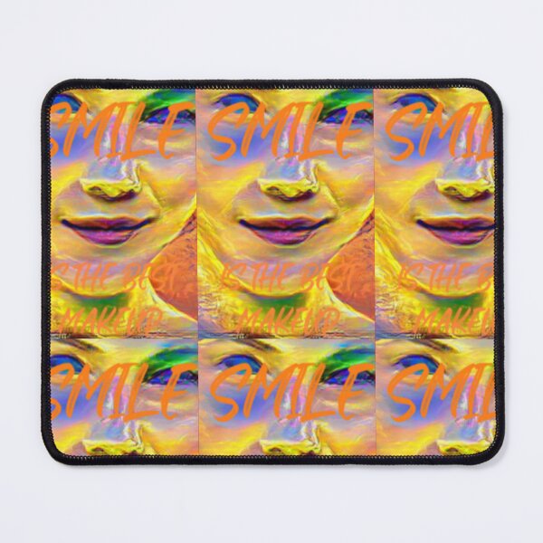 Item preview, Smile is the best make up with orange wording designed and sold by Bekindtome.