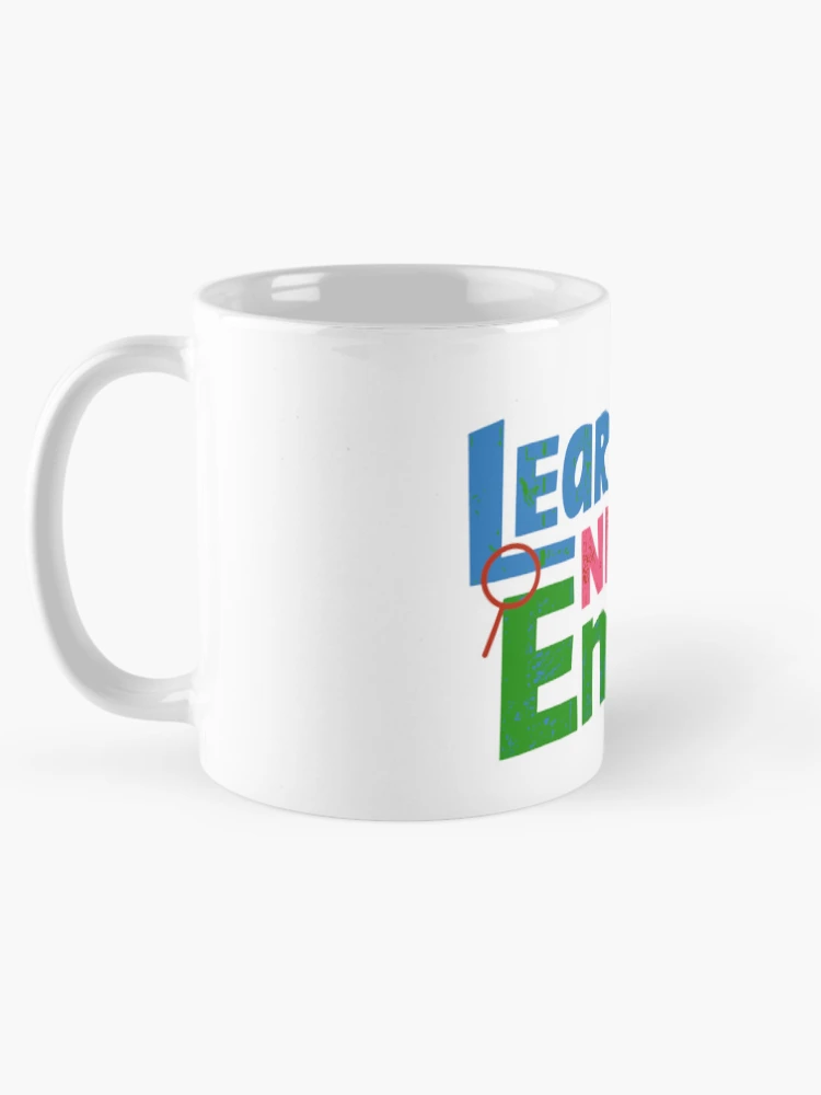 Thumbnail 5 of 6, Coffee Mug, Learning never ends designed and sold by RubyCollection.