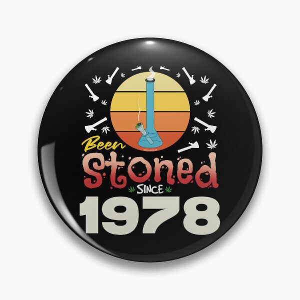 Artikelvorschau, Been stoned seit 1978 (Orange Retro Vintage Sonnenuntergang mit Bong) entworfen und verkauft von YomeHayin.