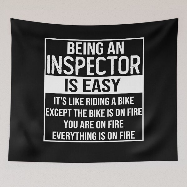 Item preview, Funny inspector saying: being an inspector is easy inspector gifts designed and sold by alaechamlal.