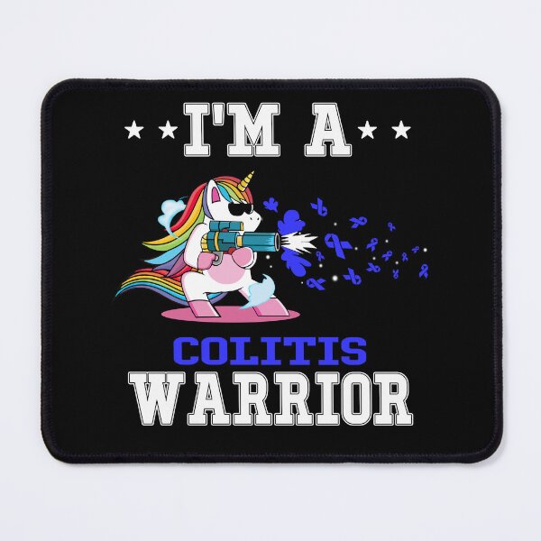 Item preview, Funny Unicorn I'm A Colitis Warrior designed and sold by heppenp.