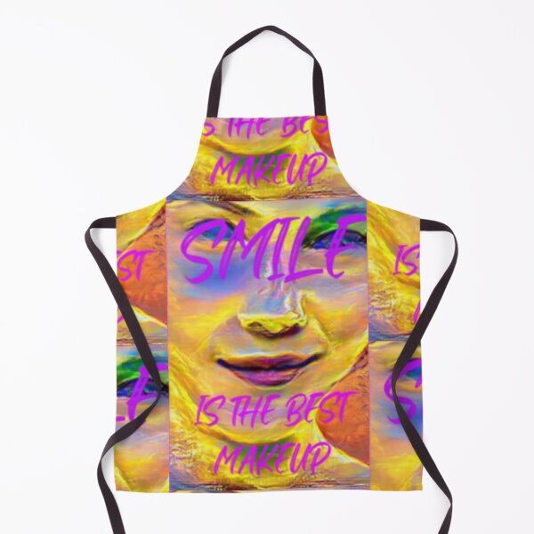 Item preview, Smile is the best make up with purple wording designed and sold by Bekindtome.