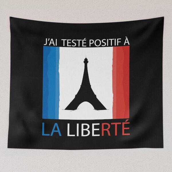 Item preview, Tested Positive For Freedom - j'ai testé positif  à la liberté Gift For truckers  funny designed and sold by Raiko-art.