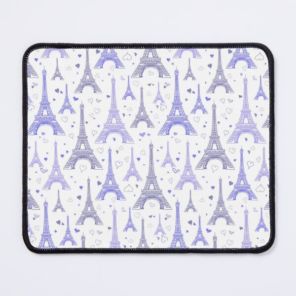 Item preview, little Eiffel Tower Purple Pattern designed and sold by MoStorish.