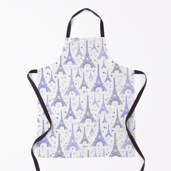 Item preview, little Eiffel Tower Purple Pattern designed and sold by MoStorish.