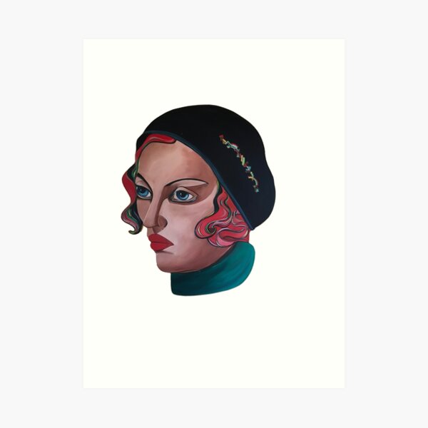 Art Deco Gloria Art Print