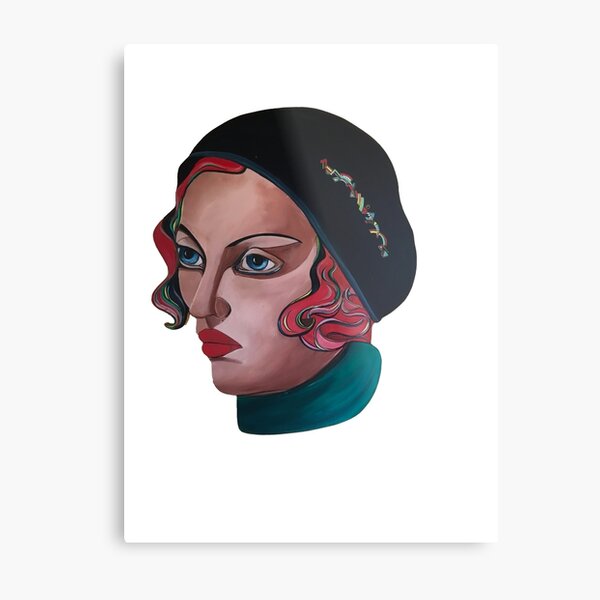 Art Deco Gloria Metal Print