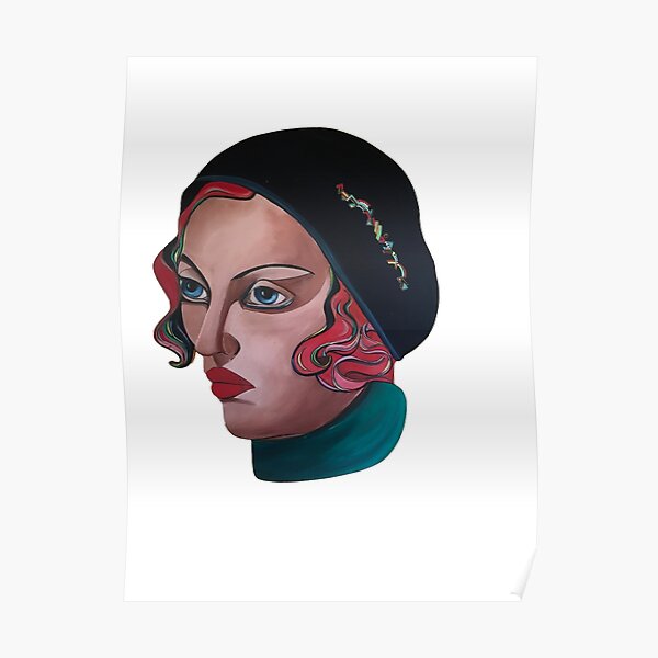 Art Deco Gloria Poster