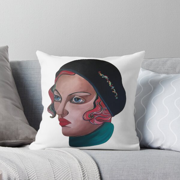 Art Deco Gloria Throw Pillow