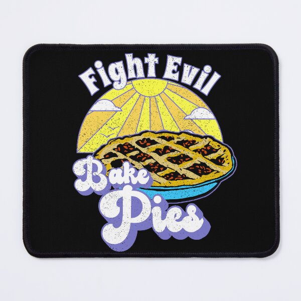 Item preview, Fight Evil Bake Pies -- Happy Hero Pastry Cake Bread Baker (Purple) designed and sold by TheEditrix.