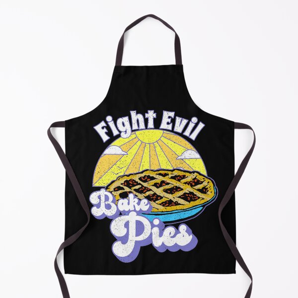 Item preview, Fight Evil Bake Pies -- Happy Hero Pastry Cake Bread Baker (Purple) designed and sold by TheEditrix.