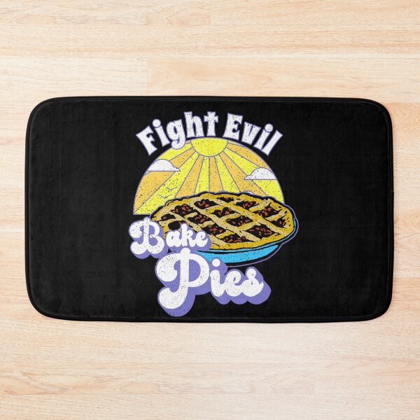 Item preview, Fight Evil Bake Pies -- Happy Hero Pastry Cake Bread Baker (Purple) designed and sold by TheEditrix.