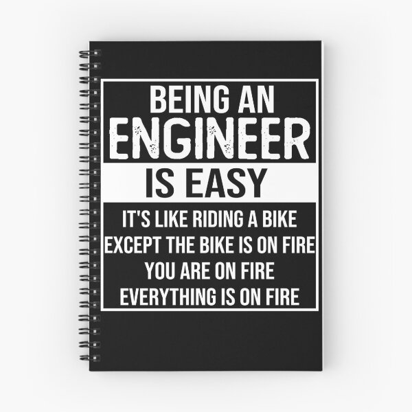 Item preview, Funny engineer saying: being an engineer is easy engineer gifts designed and sold by alaechamlal.