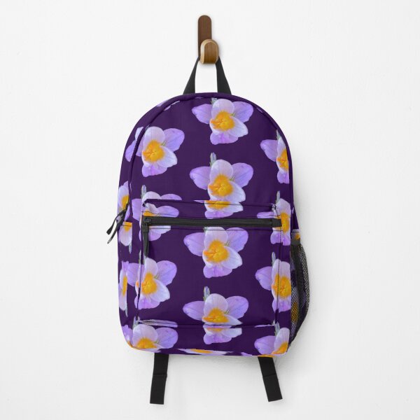 Item preview, First Crocus of 2022 (purple background) designed and sold by Amanda1775.