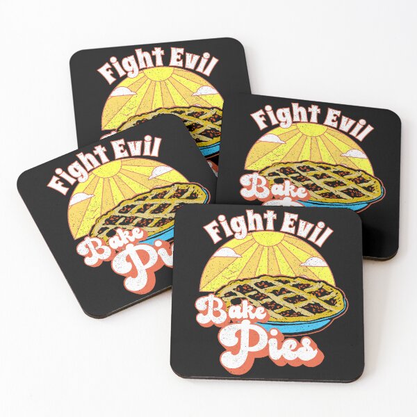 Item preview, Fight Evil Bake Pies -- Happy Hero Pastry Cake Bread Baker (Orange) designed and sold by TheEditrix.