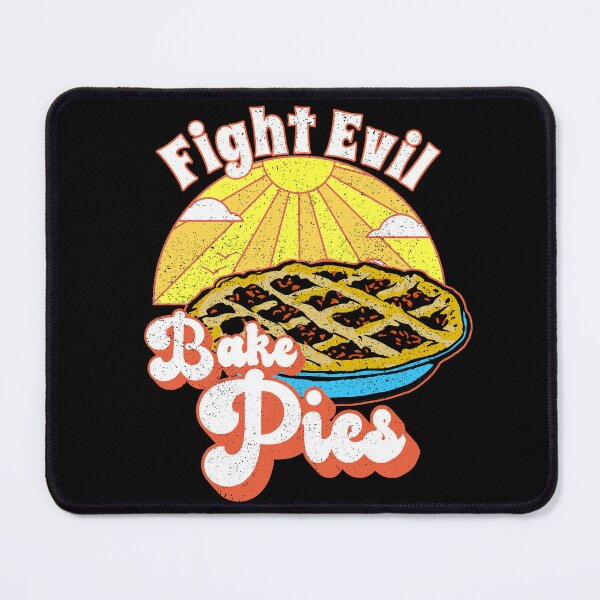 Item preview, Fight Evil Bake Pies -- Happy Hero Pastry Cake Bread Baker (Orange) designed and sold by TheEditrix.