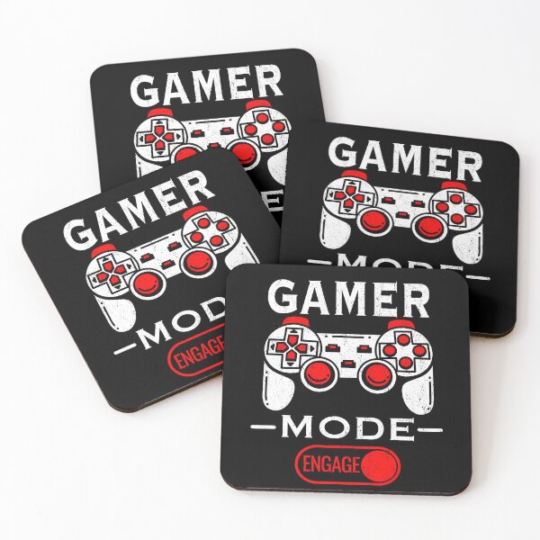 Item preview, Gamer Mode On, Fun Gamer shirt designed and sold by VictorL Designs.