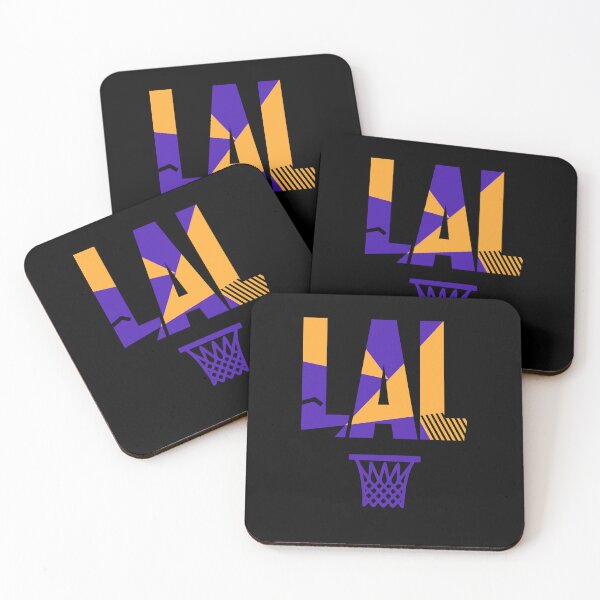 Item preview, LAL Retro Basketball Black designed and sold by concordbred.