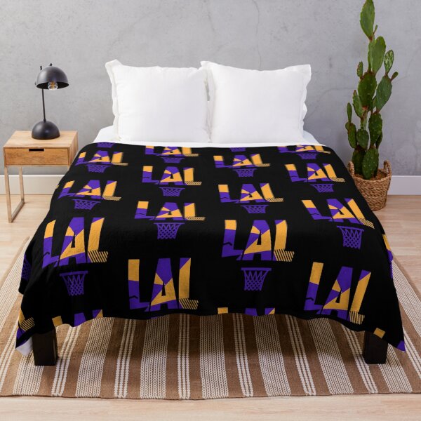 Item preview, LAL Retro Basketball Black designed and sold by concordbred.