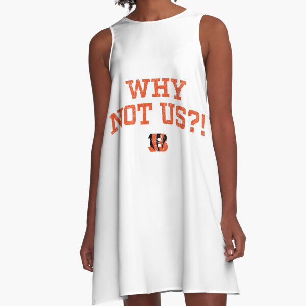 Why not us Bengals s Cool  A-Line Dress for Sale by UnionFieldCo