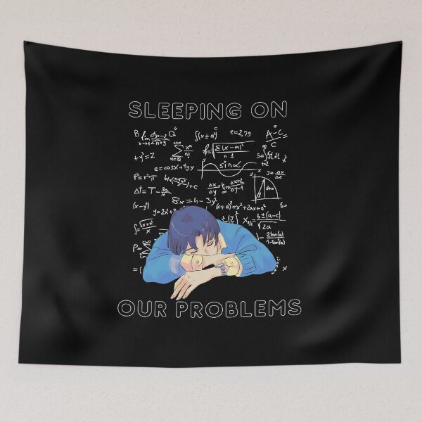 Item preview, Sleeping on our problems Anime designed and sold by Give Me that Pencil.