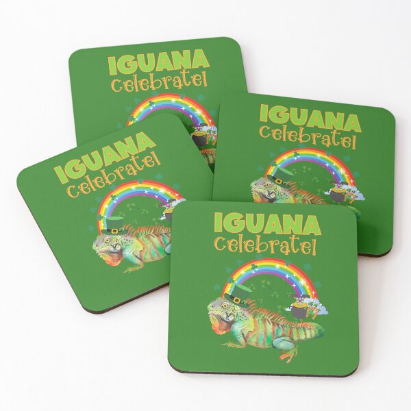 Item preview, Punny Iguana be Irish for the day  Iguana Celebrate, St. Patrick’s Day Iguana designed and sold by Mumzy2many.