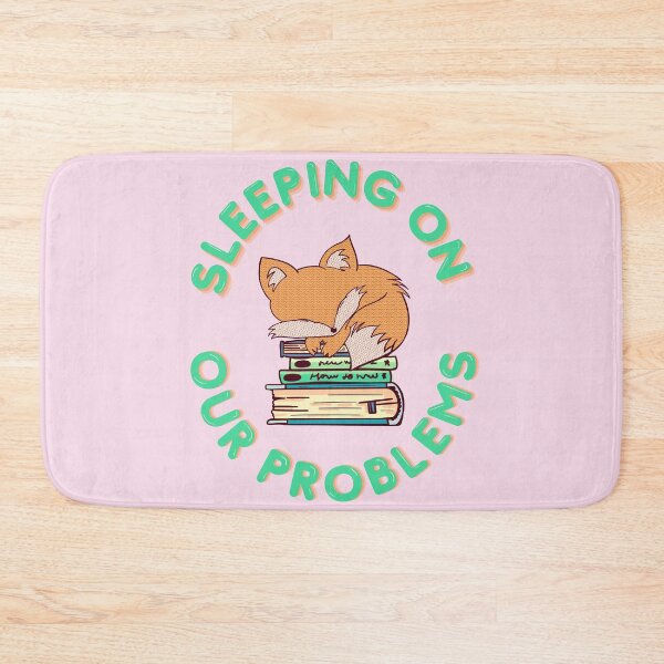 Item preview, Sleeping on our problems fox designed and sold by Give Me that Pencil.
