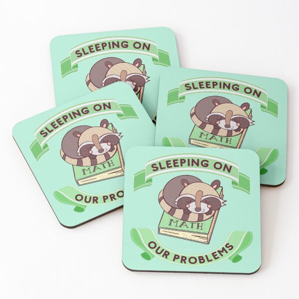 Item preview, Sleeping on our problems Raccoon designed and sold by Give Me that Pencil.