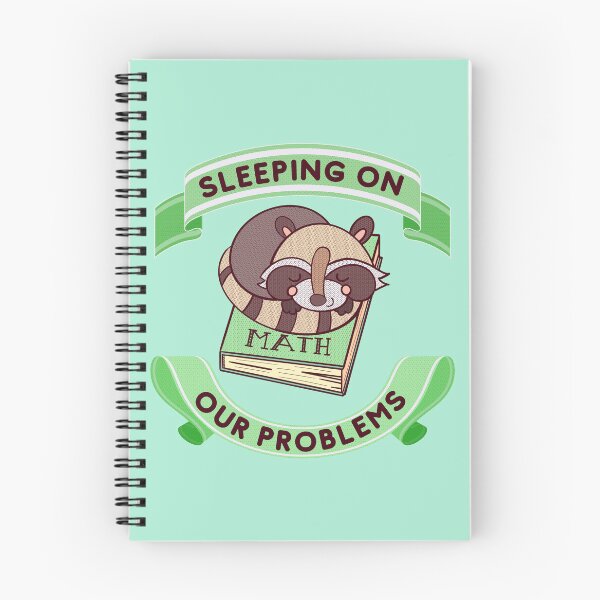 Item preview, Sleeping on our problems Raccoon designed and sold by Give Me that Pencil.