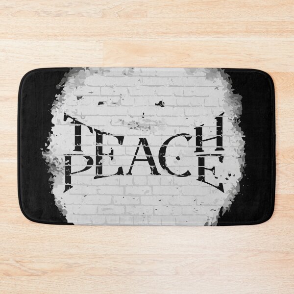 Item preview, Teach peace street art designed and sold by retrippy.