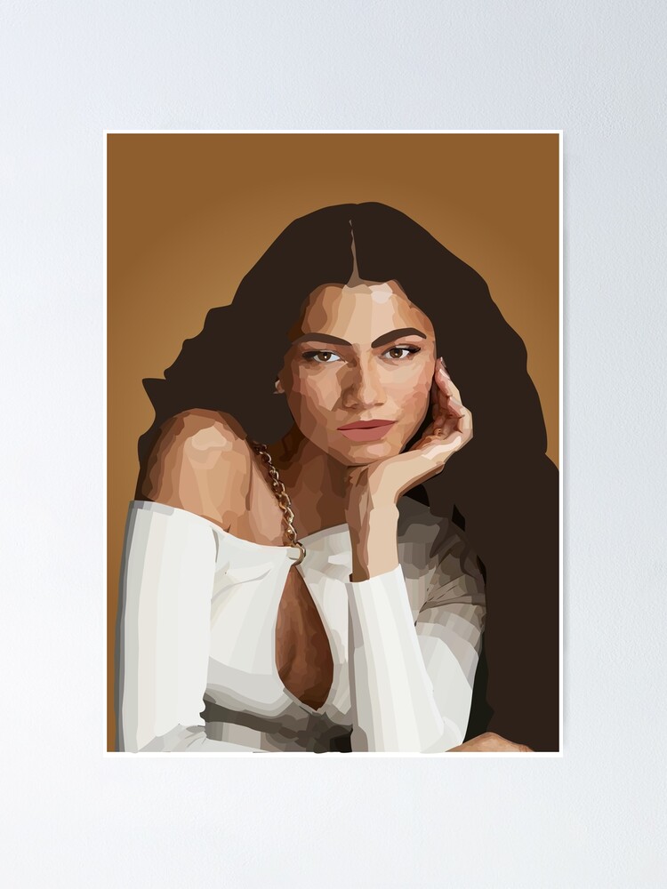 "Zendaya" Poster for Sale by SoluxStudios Redbubble