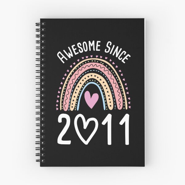 Item preview, Awesome Since 2011 cute raimbow design designed and sold by KElife.