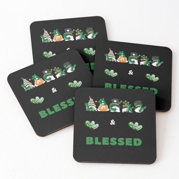 Item preview, Not Lucky Simply Blessed designed and sold by leshewle.