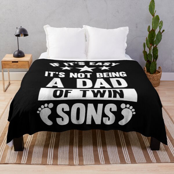 Item preview, Mens It's Not Being A Dad Of Twin Sons Twin Dad  designed and sold by tomekae.